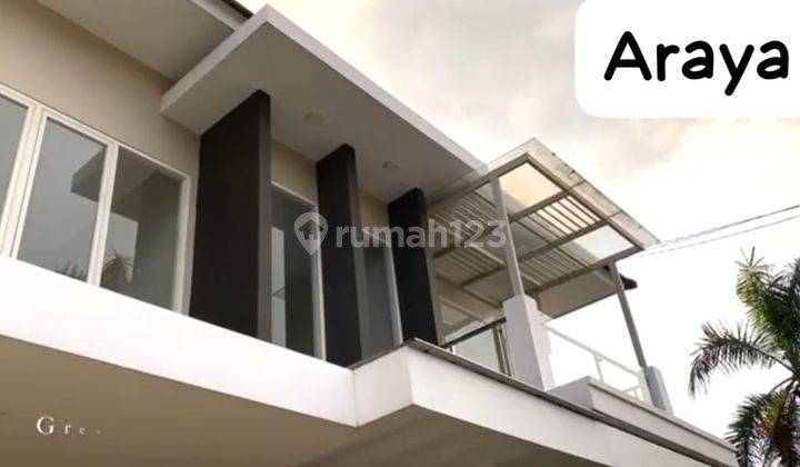 Rumah Baru Di Araya Siap Huni Semi Furnished 1