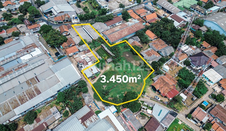 Tanah Commercial Luas 3450M2, Deket Narogong Raya