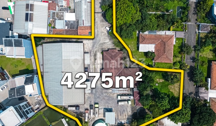 Gudang Siap Huni Bisa Parkir Engkel Dan Kontainer, Lokasi Strategis, Di Deket Tol Padalarang, Jawa Barat