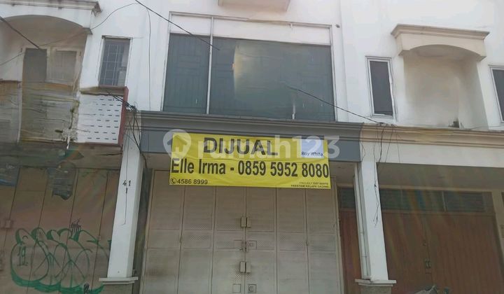 3-Story Ready-to-Occupy Shop House, Excellent Location on Kalimalang Street, Bekasi
