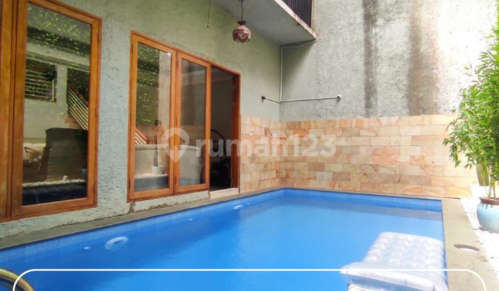 Rumah Full Furnished Minimalis Elegan di Kebayoran Bintaro Jaya