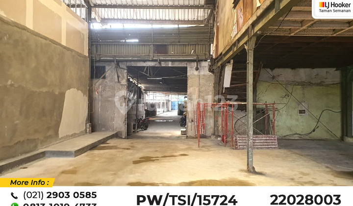 Sewa Gudang Rawa Buaya, Cengkareng, 3.700m², 1 Lt, SHM 4