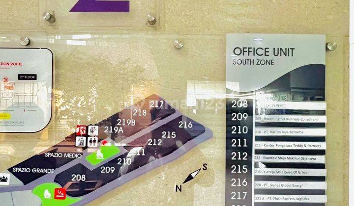 Jual Cepat Unit Kantor Spazio Office Fully Furnished + Elektronik 9