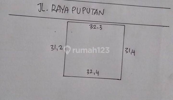 Tanah 1080m2 lokasi Premium Jalan Raya Puputan Renon Denpasar  2