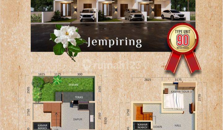 Rumah murah style minimalis dalam kota Denpasar 2