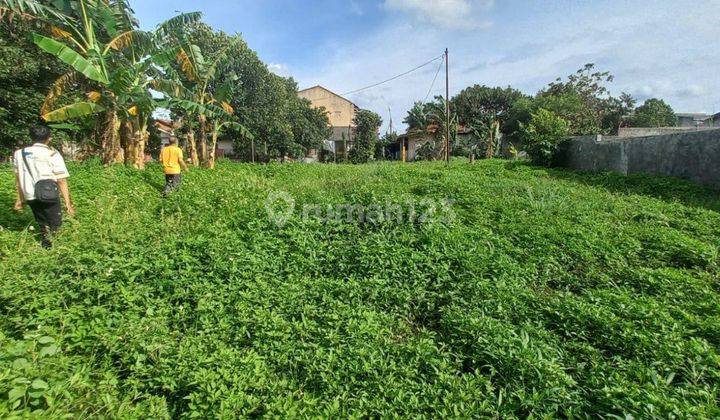 TANAH DARAT SIAP BANGUN LOKASI PINGGIR JALAN DI SETU BEKASI  13