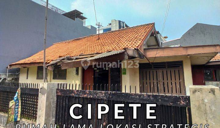 Rumah Butuh Renovasi SHM di cipete cilandak 1