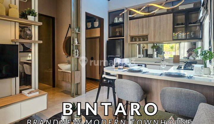 Rumah 2 Lantai SHM Baru dalam townhouse di Bintaro 1