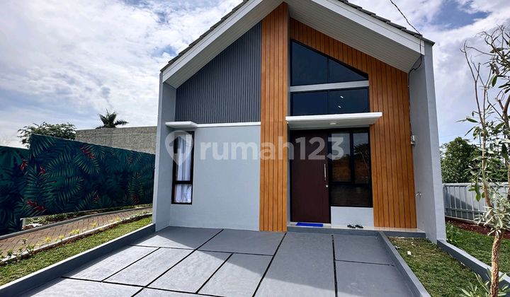 Rumah Cantik 3 Kamar Tidur 2 Carport Bebas Banjir Di Sasak Panjang Bogor 