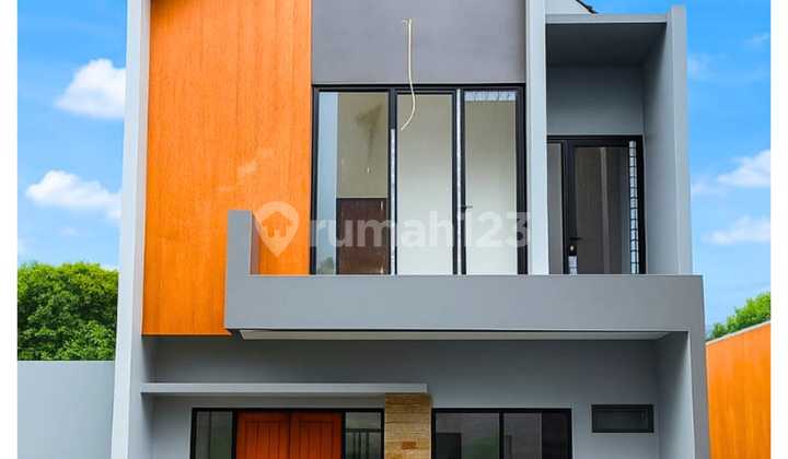 Sawangan Dijual Cash Rumah Bergaya Scandinavian Strategis Bebas Banjir Dekat Pintu Tol Desari dan Rsud di Jalan Mukhtar Raya Depok