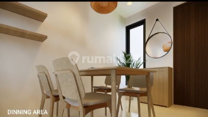 Rumah Moderen 2 Lantai 3 Kamar Tidur Bebas Banjir Dekat Kampus Uin Jakarta Dan Stasiun Mrt Lebak Bulus Di Tangerang Selatan 