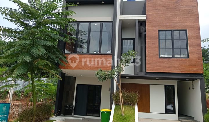 Rumah Tropical Moderen House 2 Lantai Bebas Banjir Dekat Terminal Busway Trans Jakarta Di Cinangka Pamulang Depok  2