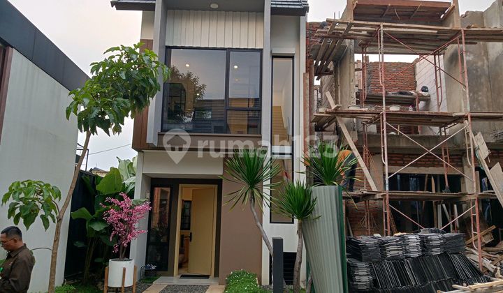 Rumah Moderen Siap Huni Dijual Bebas Banjir 3 Kamar Tidur Dekat Stasiun Mrt Lebak Bulus Di Ciputat Tangerang Selatan 