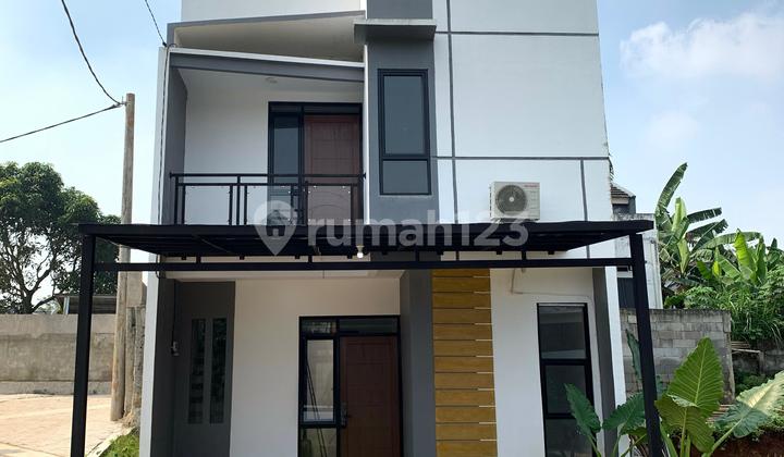 Rumah Cantik Bergaya Japanise Moderen 2 Lantai Dekat Gerbang Tol Desari Bojong Gede Di Kali Suren Bogor