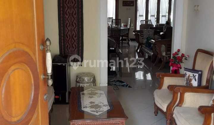 For Sale: 2-Story House, 5 Bedrooms, Flood-Free, Near MRT Lebak Bulus Station and Veteran Toll Gate in Rempoa, South Tangerang. 2