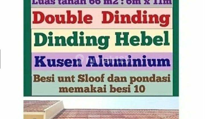 Dijual cepat rumah subsidi siap huni di dekat Stasiun Tenjo DP 2 jt 2