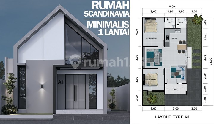 Dijual Rumah Free Desain Murah Shm Di Pasirwangi Ujungberung