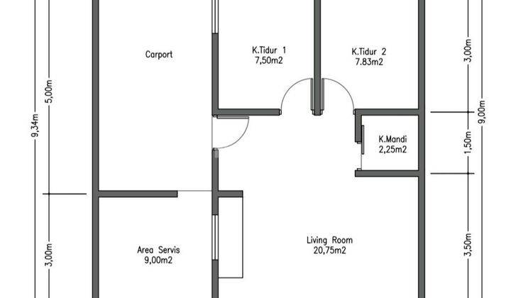 Dijual Rumah cluster baru di Pasar arjasari SHM  2