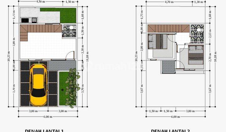 Dijual Rumah 2 Lantai SHM di jatihandap atas dkt cicaheum 2