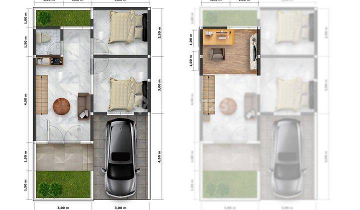 Dijual rumah cluster gaya eropa di cihanjuang dkt cimahi  2