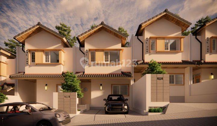 Dijual rumah 2 lantai KPR DP 0 % di padasuka dkt pusat kota  2