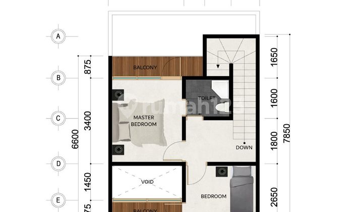 Dijual Rumah Villa 2 Lantai Sejuk Shm Dkt Stasiun Toll Padalarng 2