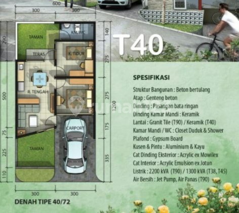 Rumah di Jatihandap Padasuka KPR Dp 5 Juta All In 2