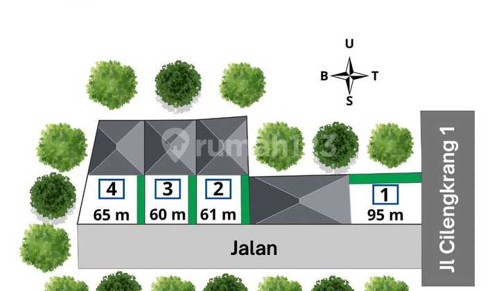 Dijual Rumah 2 Lantai Murah Di Cilengkrang 1 Kota Bandung 2