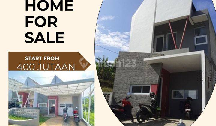 Dijual Rumah Murah 2 Lantai Shmkpr Cicilan Flat Di Jatihandap 1