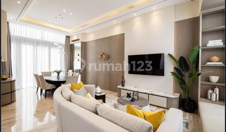 Dijual Rumah Cluster Mozart Golf Island PIK 8x20 Full Furnish