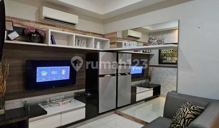 For Rent 2 BR Apartment The Mansion Bougenville Emerald Kemayoran Fully Furnished