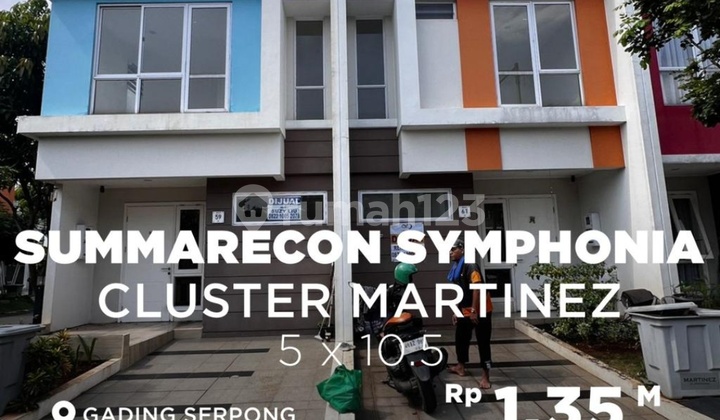 For Sale Brand New House in Martinez Cluster, Summarecon Symphonia Gading Serpong