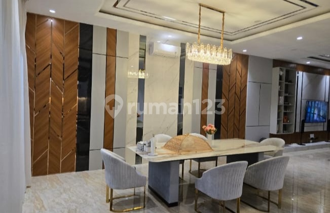 Disewa Rumah Furnish Cluster Violin Golf Island PIK 8x25 Siap Huni