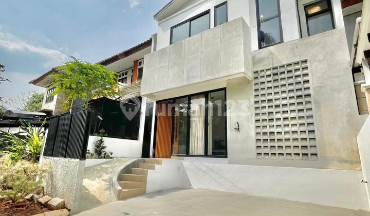 Rumah Bali View di Komplek Strategis Cirendeu, Finishing 95  2