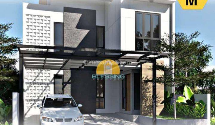 Dijual Rumah 2 Lantai Baru Minimalis  Di Cand Golf Semarang 1