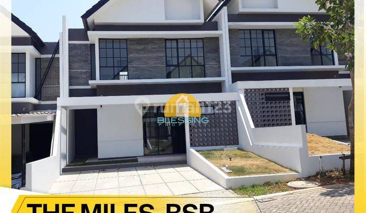 Dijual Murah Rumah Baru Siap Pakai 2 Lantai di The Miles Bsb 1