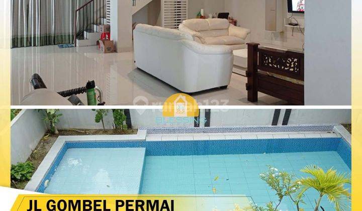 RUMAH 2 LANTAI FULL FURNISHED GOMBEL PERMAI SEMARANG 1