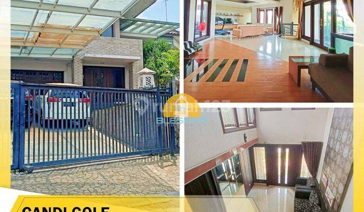 RUMAH BESAR 2 LANTAI CANDI GOLF SEMARANG 1