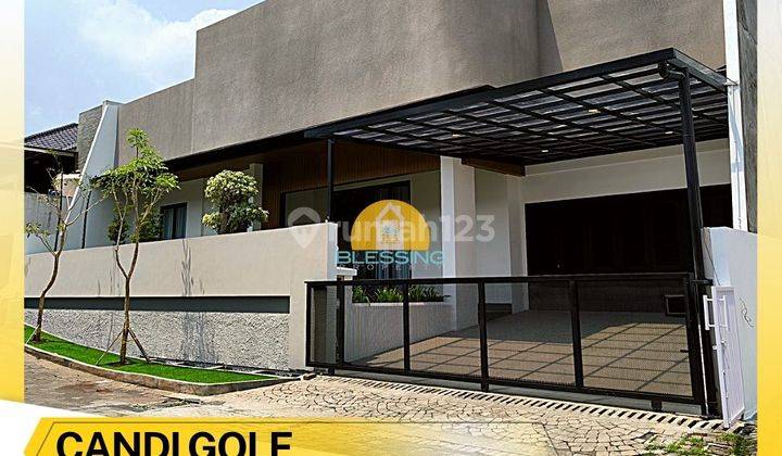 RUMAH BARU FURNISHED CANDI GOLF SEMARANG 1