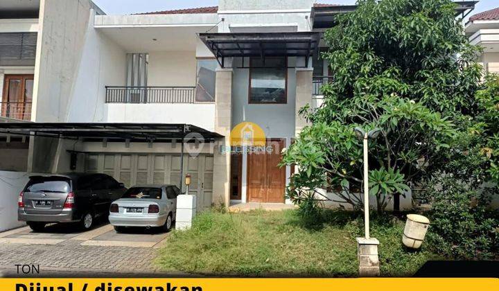 Rumah 2 Lantai Bagus Semi Furnished Puri Mediterania 1