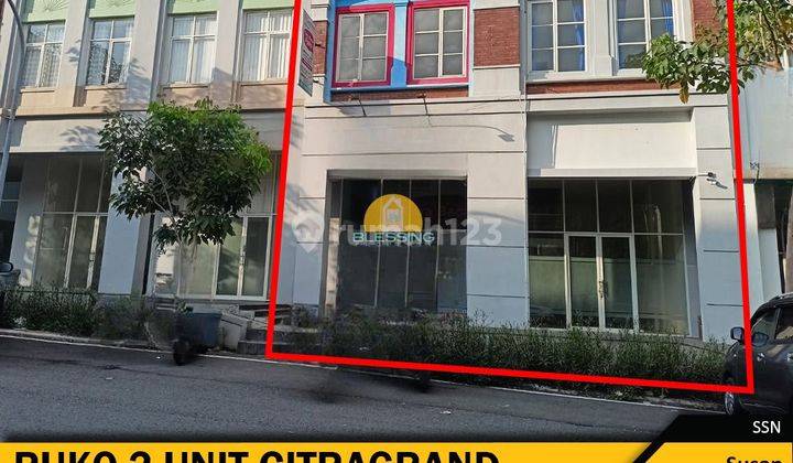 Ruko Strategis Di Citragrand Tembalang  Cocok Untuk Kantor  1