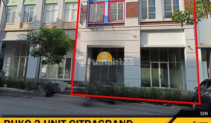 Disewakan Ruko Depan Sekolah Citrakasih Di Citragrand  1