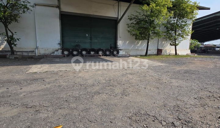 Gudang Dan Tanah Luas Di Pinggir Jalan Raya Bisa Untuk Produksi 1