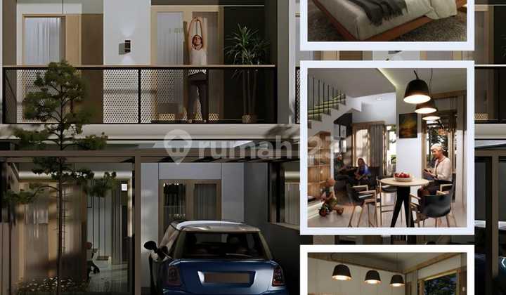 New 2-Story House Near Citraland Denpasar New 2-Story House Near Citraland Denpasar