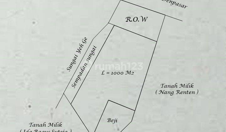 Tanah 10 Are Di Pinggir Jalan Raya Denpasar Gilimanuk AD 1