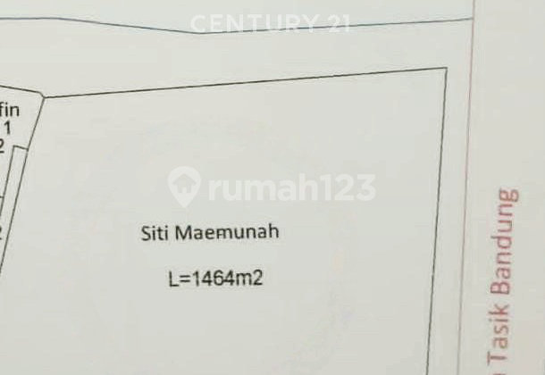 Tanah Di Mainroad Jalan Menuju Pangandaran, Kab Garut