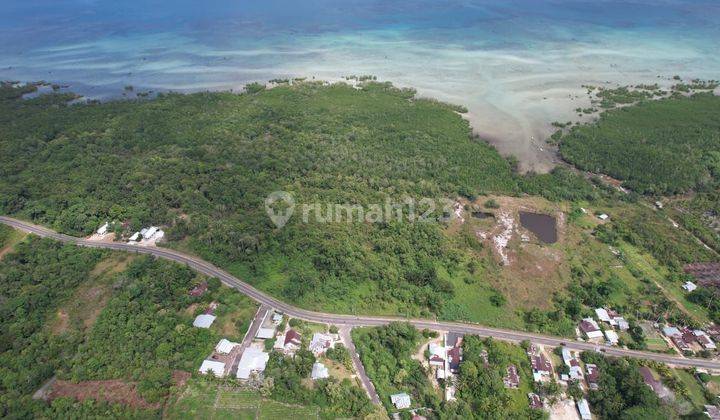 Tanah SHM  Pinggir Jalan Depan Pantai Di Tanjung Kelayang Belitung  1