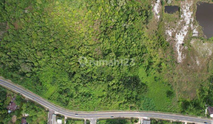 Tanah SHM  Pinggir Jalan Depan Pantai Di Tanjung Kelayang Belitung  2