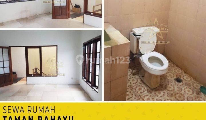 Disewakan Secepatnya Murah Saja Rumah Besar di Taman Rahayu Indah Dekat Tki 1