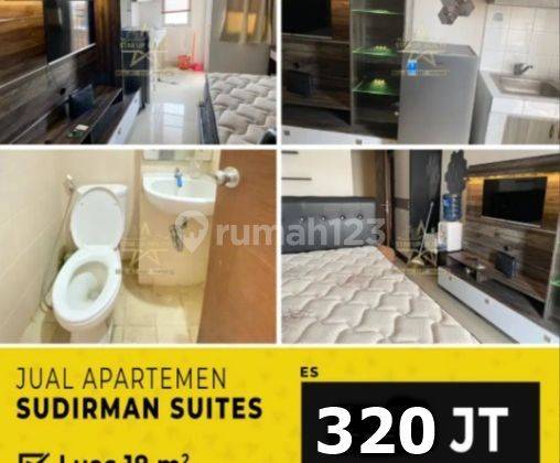 Dijual Cepat 320 Jt Saja Apartemen Sudirman Suite Studio Tengah Kota 1